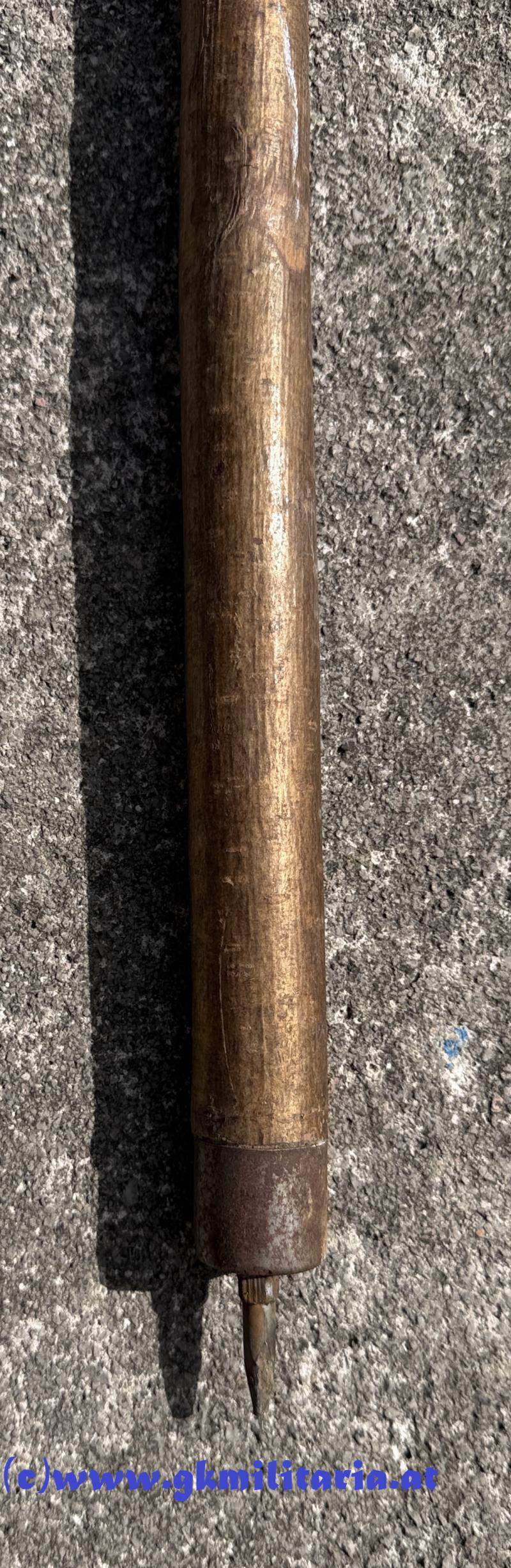 k.u.k. Bergstock für Gebirgstruppe!