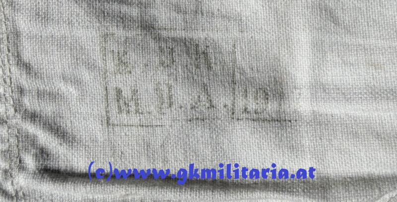 k.u.k. Kriegsmarine - blauer Kragen zum weißen Hemd für Matrosen -