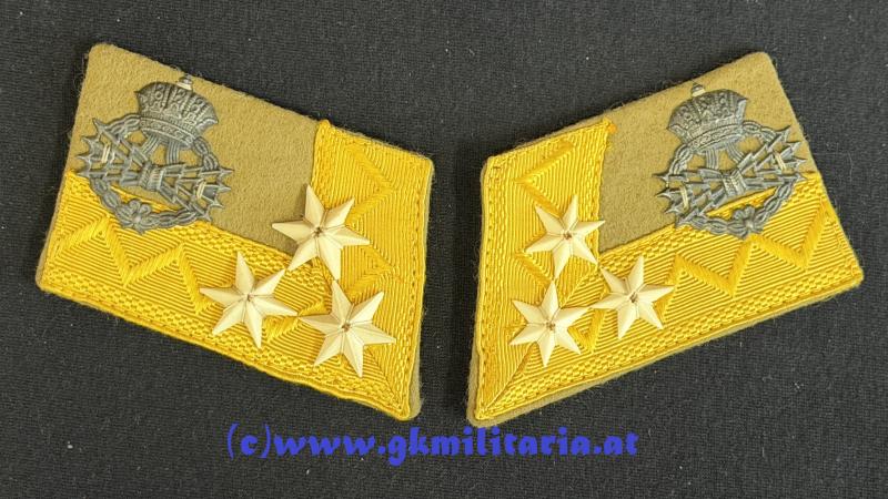 1 Paar k.u.k. Kragenspiegel Wachtmeister k.u.k. Infanterieregiment 98 & 100 Telegraphentruppe!!