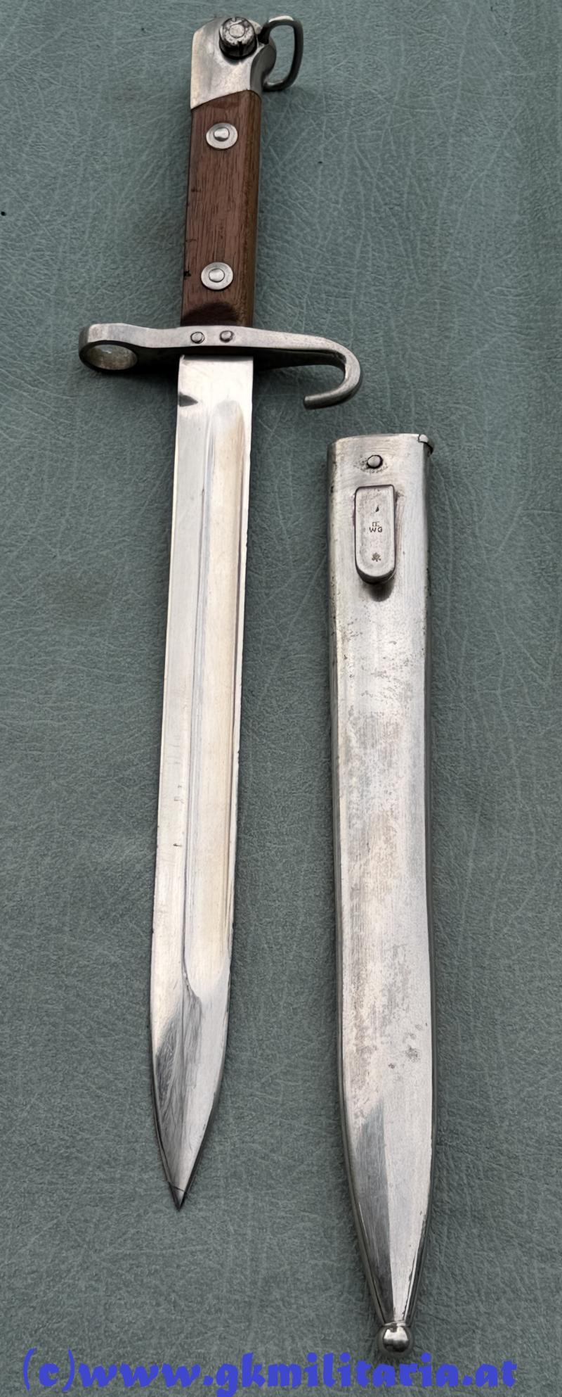 k.u.k. Bajonett für Offiziere M95!!