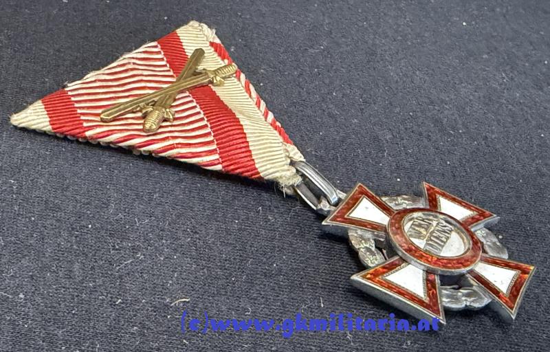 k.u.k. Militärverdienstkreuz 3. Klasse mit KD & Schwertern!