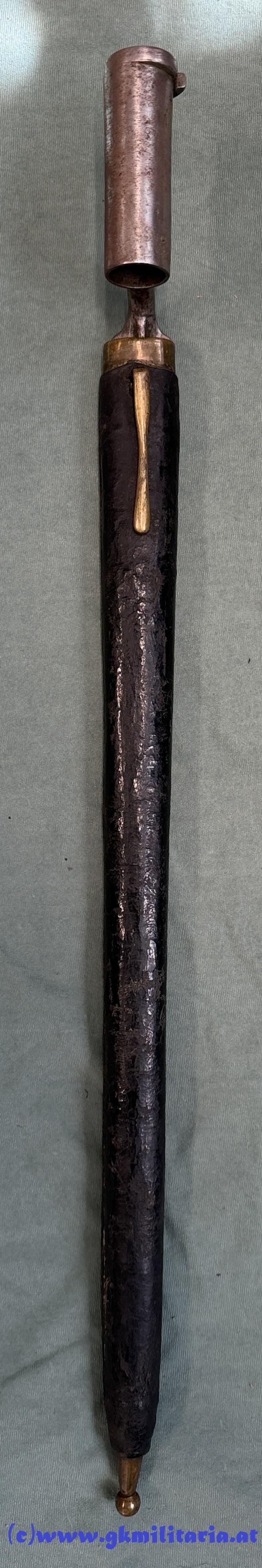 k.u.k. Tuellenbajonett M1799 mit Scheide !!