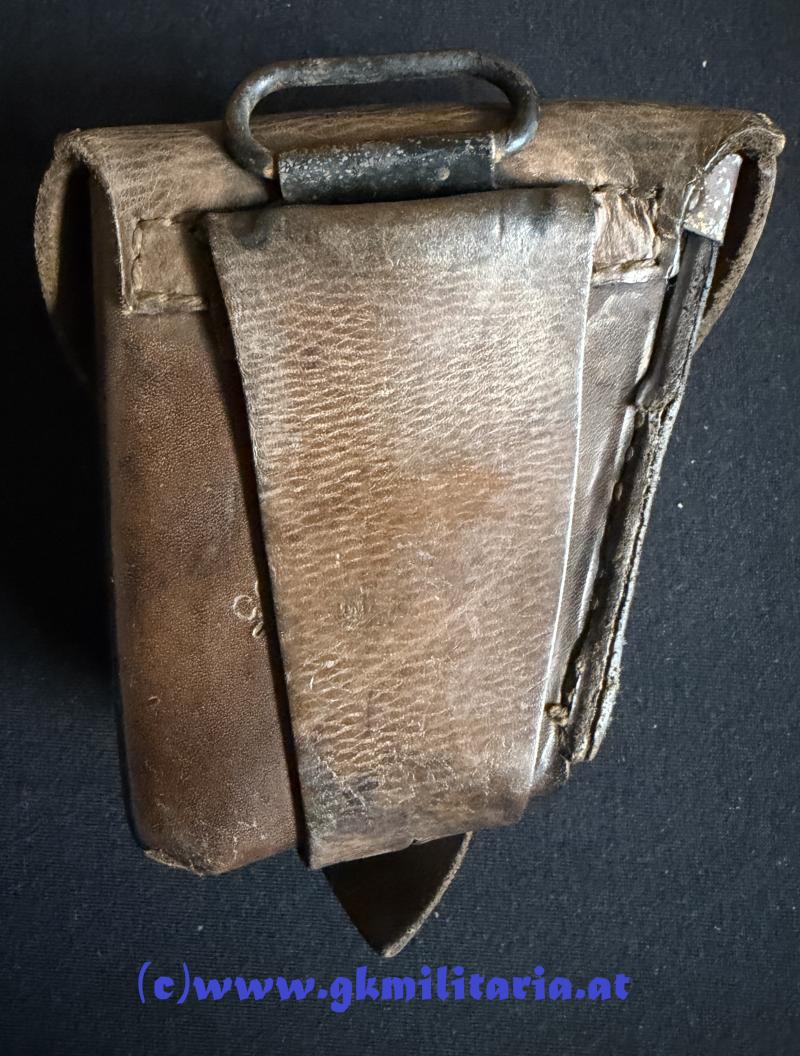 k.u.k. Patronentasche zum Karabiner M95 - MD-Stempel und Einheitsstempel Infanterie-Regiment Nr. 14 St. Pölten!!