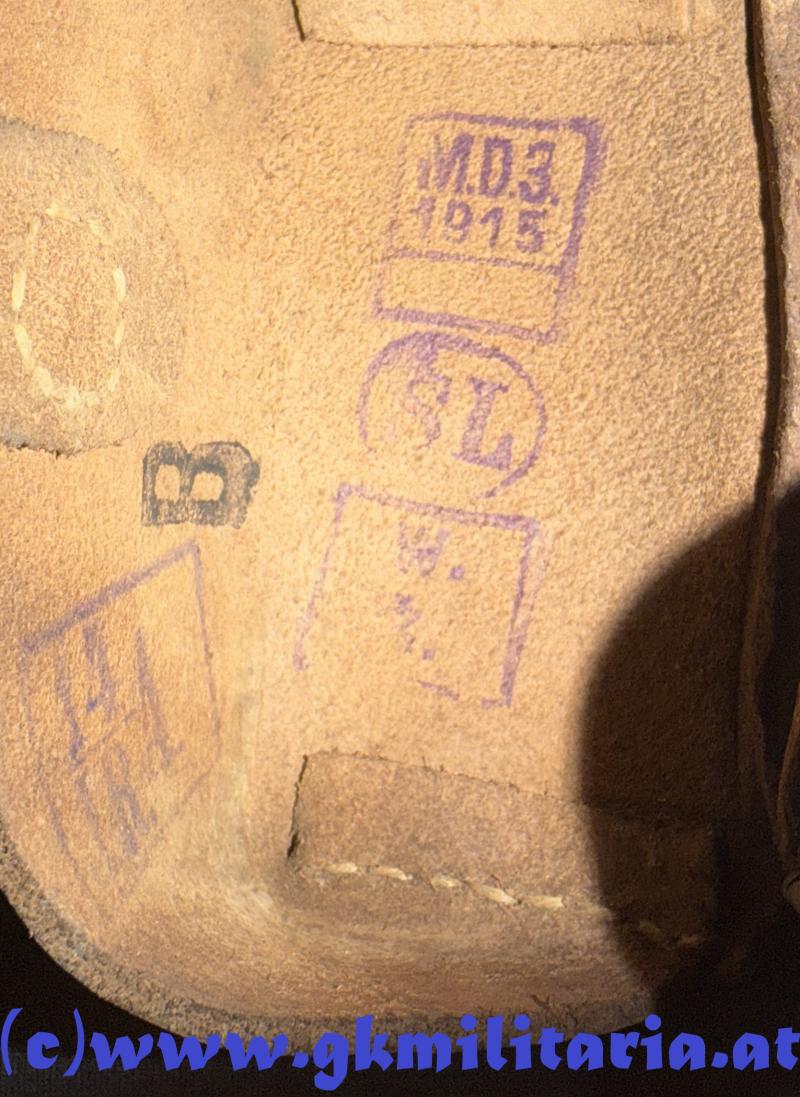 k.u.k. Patronentasche zum Karabiner M95 - MD-Stempel und Einheitsstempel Infanterie-Regiment Nr. 14 St. Pölten!!