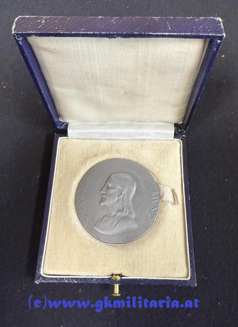 k.u.k. Eiserne Salvatormedaille der Stadt Wien 1914-1917 im Etui!