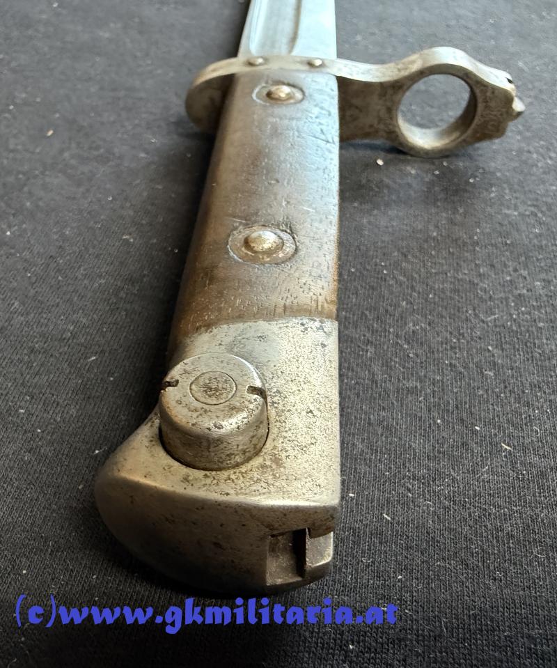 k.u.k. Bajonett M95 Mannschaft - Hilfskorn u. ungarische Abnahme!!