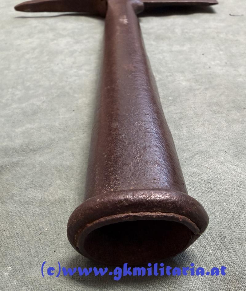 k.u.k. Infanterie-Beilpicke aus Eisen! - Selten!!