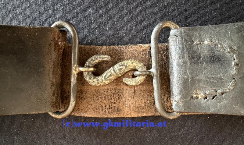 k.u.k. Kriegsmarine Leibriemen (Schlangengürtel) M1891 !!