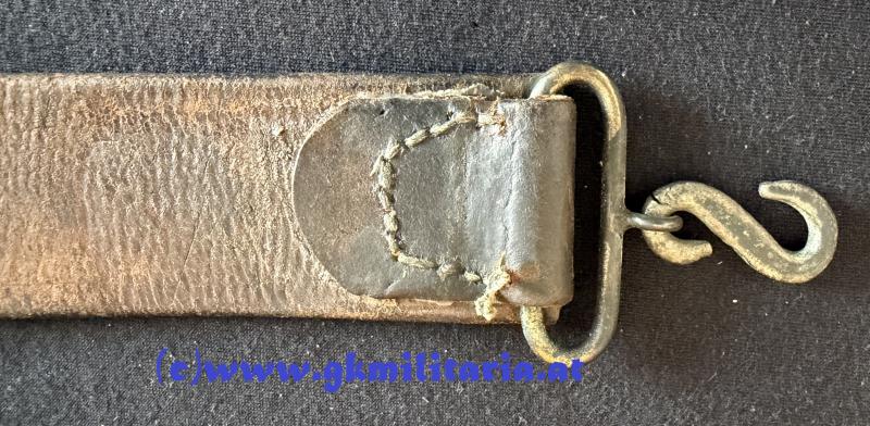 k.u.k. Kriegsmarine Leibriemen (Schlangengürtel) M1891 !!