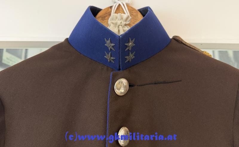 k.u.k. Waffenrock für Offiziere Oberleutnant Karl Meithner k.u.k. TRAIN-DIVISION Nr.15 Sarajewo!!