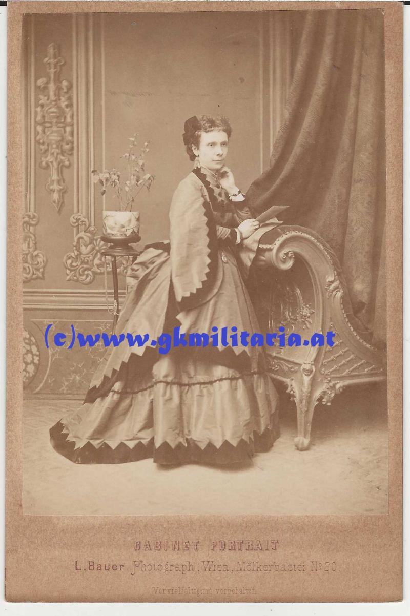 k.u.k. Portrait Offizier ungarische Infanterie - Dänemarkmedaille 1864!