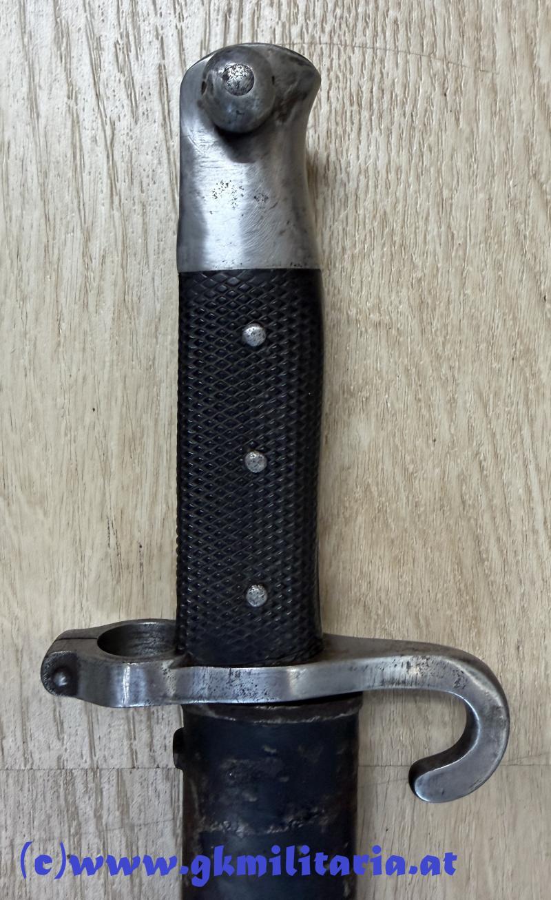 k.u.k. Österreichisches Säbelbajonett System Werndl M1873 - Truppenstempel 6. G.A. !!