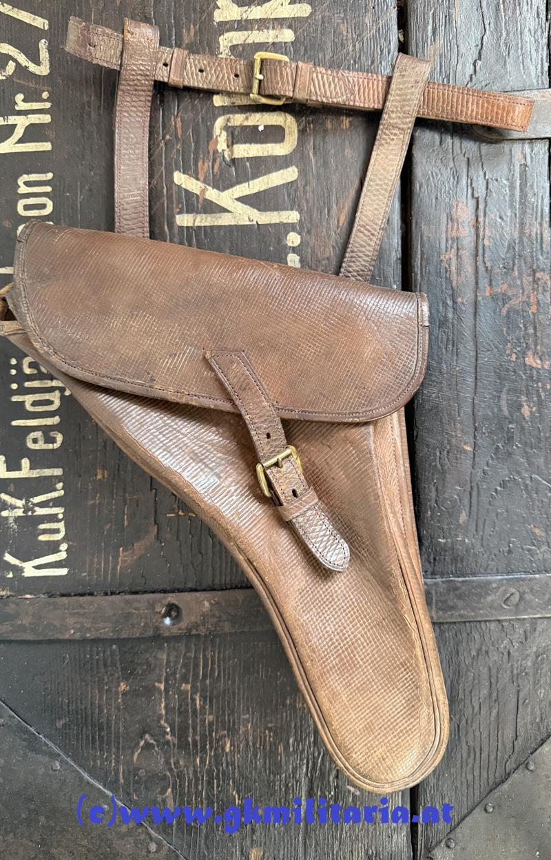 k.u.k. Tasche für den 11mm Armee-Revolver Gasser M.1870 !!