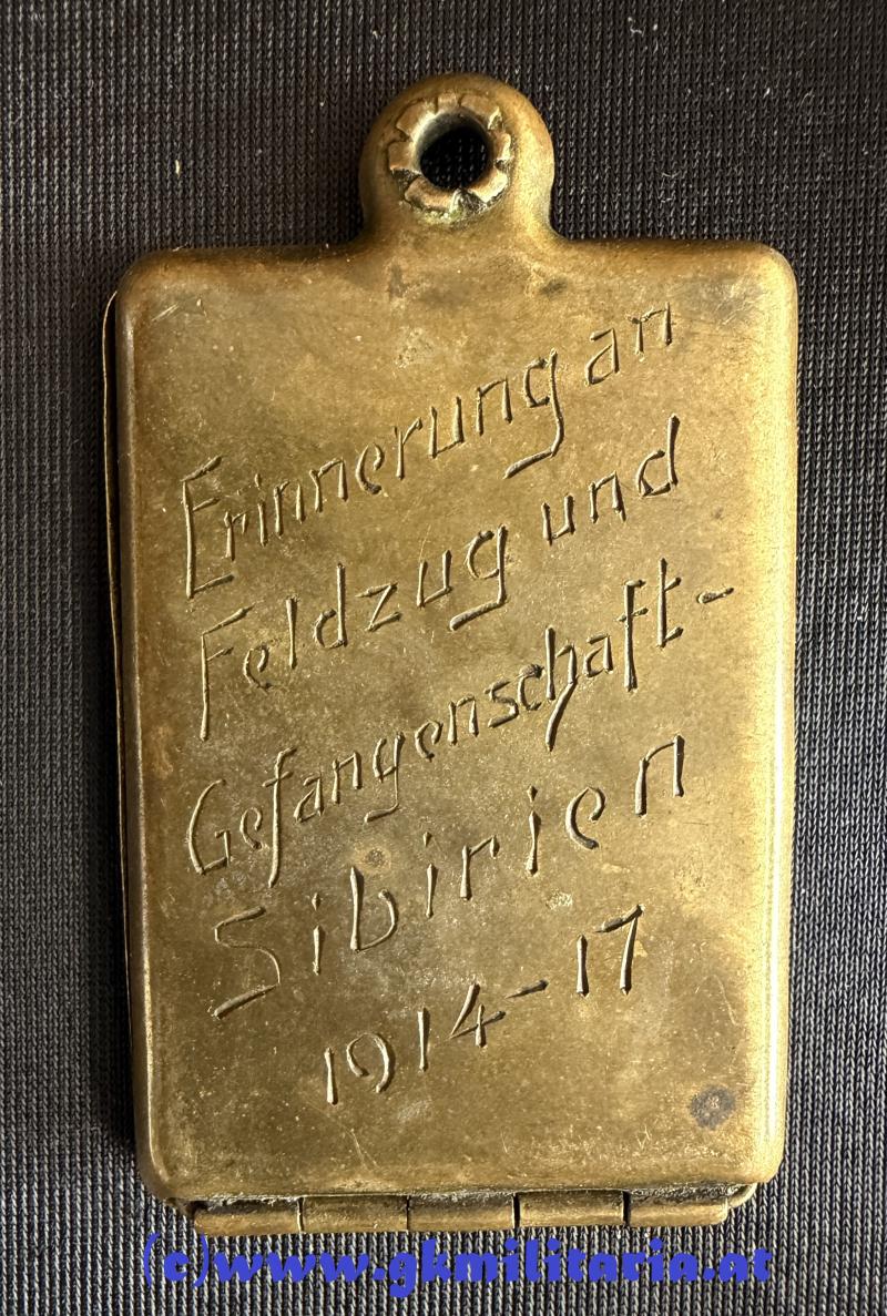 k.k. Legitimationskapsel Ldst.-Soldat Franz RAUCHENBICHLER - Landsturm-Auszugs-Baon/Marschbataillon Nr.23 -