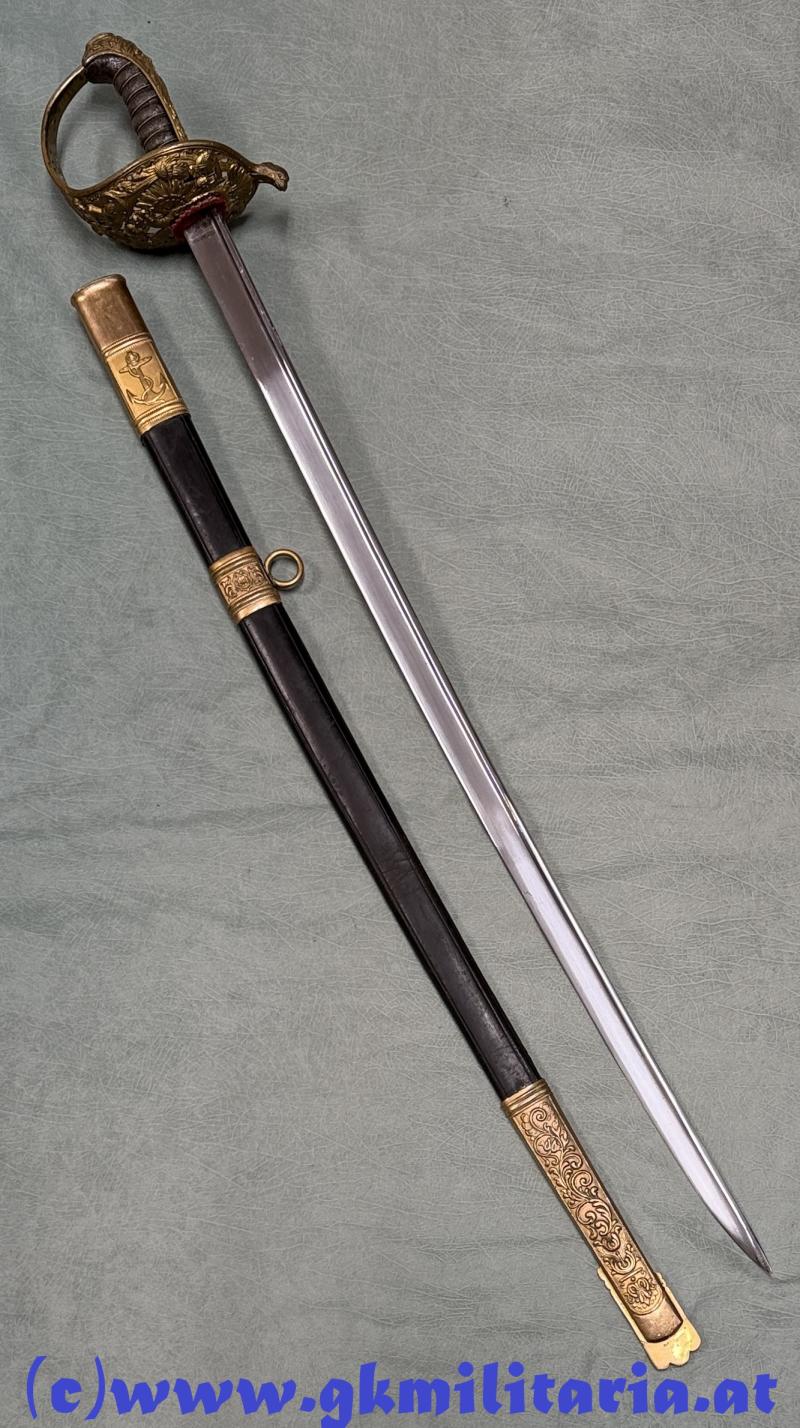 k.u.k. Kriegsmarine Säbel M1850/71 für Offiziere!!