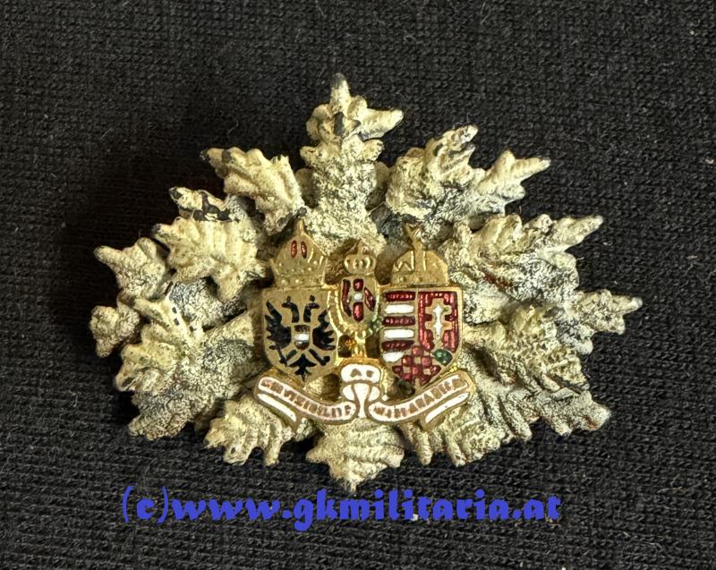 k.u.k. Kappenabzeichen - Weihnachten im Felde!