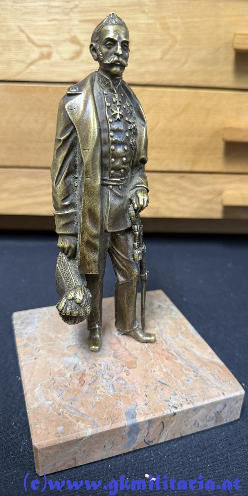 Bronzefigur - k.k. General um 1850 !!!