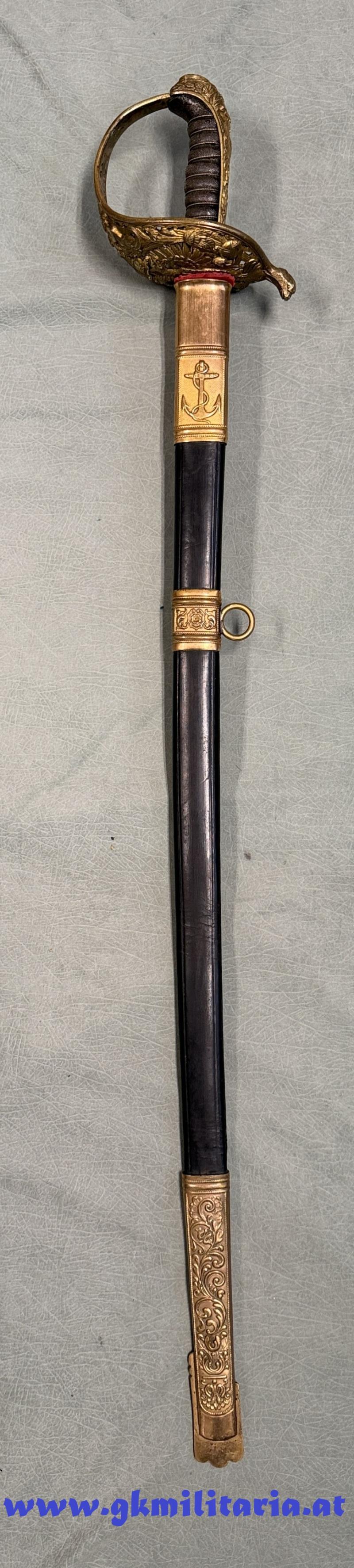 k.u.k. Kriegsmarine Säbel M1850/71 für Offiziere!!