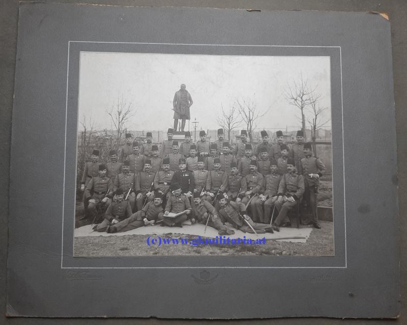 großes Portrait k.u.k. Bosnisch-Hercegovinisches Infanterie-Regiment I.- Bosniaken!