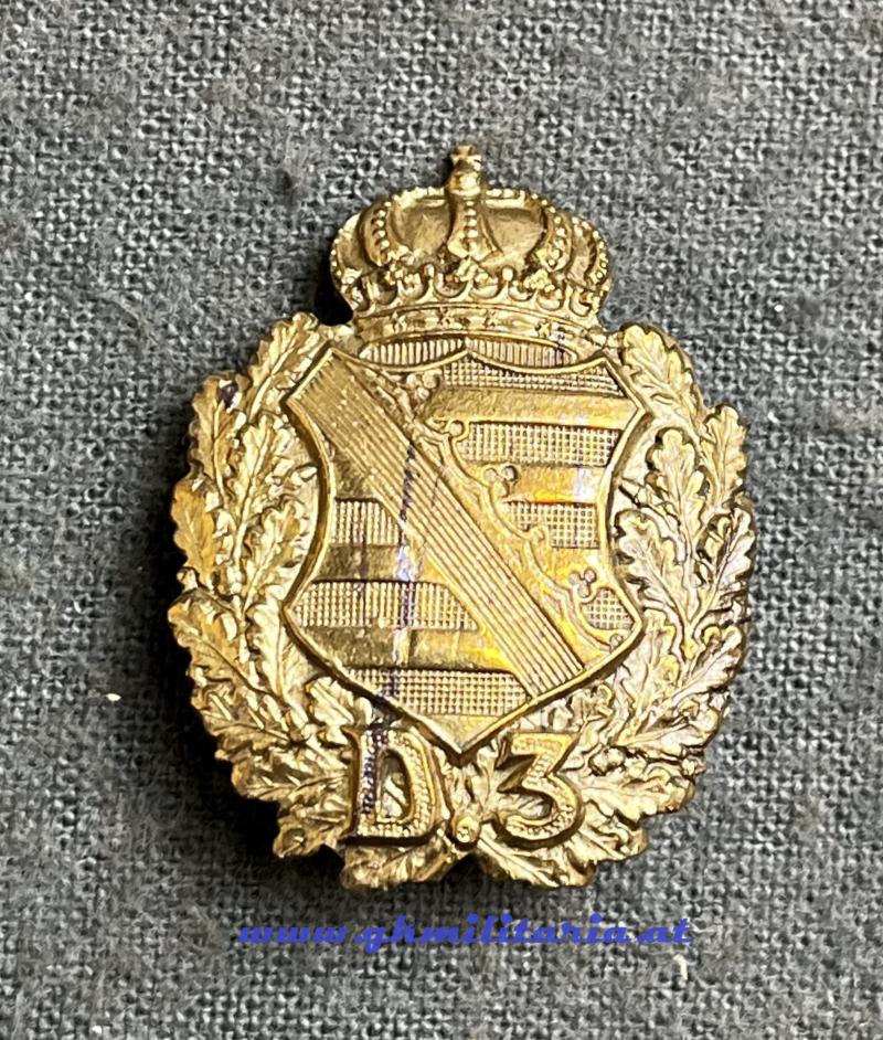 k.u.k. Kappenabzeichen Dragonerregiment Nr.3 