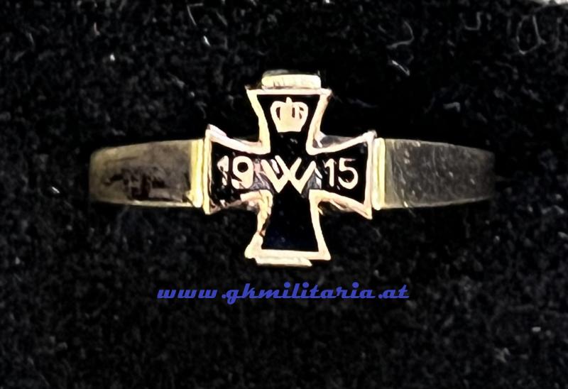 k.u.k. Patriotischer Ring - Eisernes Kreuz 1915 !!